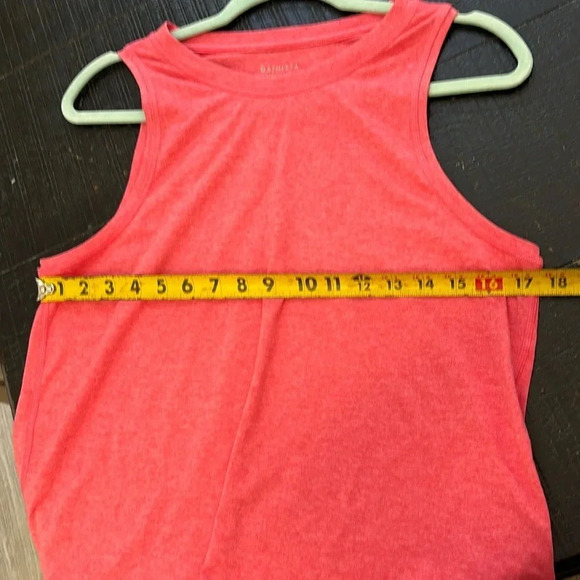 Athleta Breezy Tank Top Shirt Sleeveless Top in deep orange size M - Picture 8 of 9